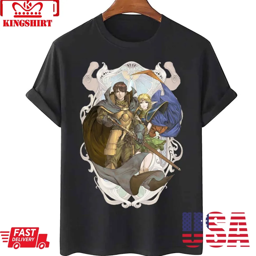 Deedlit And Parn Record Of Lodoss War Unisex T Shirt Plus Size