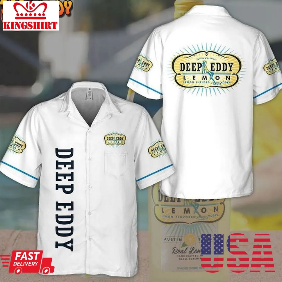 Deep Eddy Lemon Vodka Hawaiian Shirt Unisex