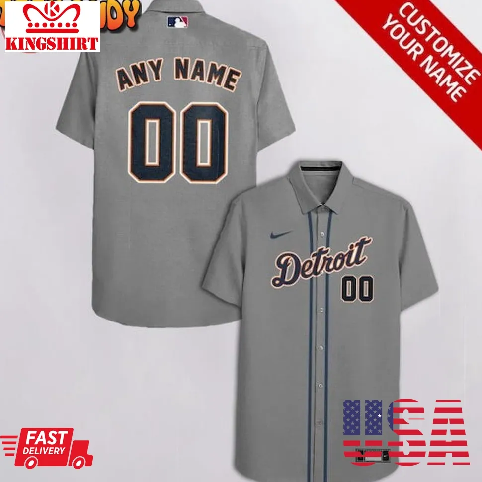 Detroit Tigers Mlb Customized Hawaiian Shirt Plus Size