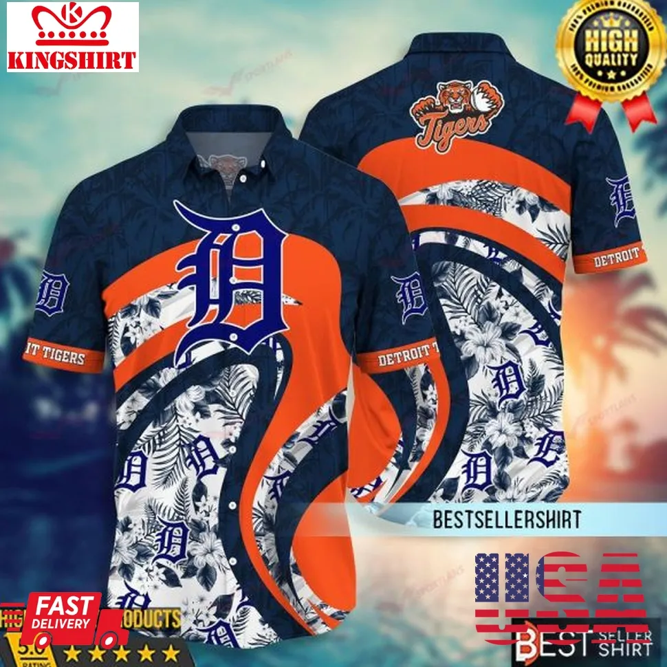 Detroit Tigers Mlb Hawaiian Shirt Plus Size