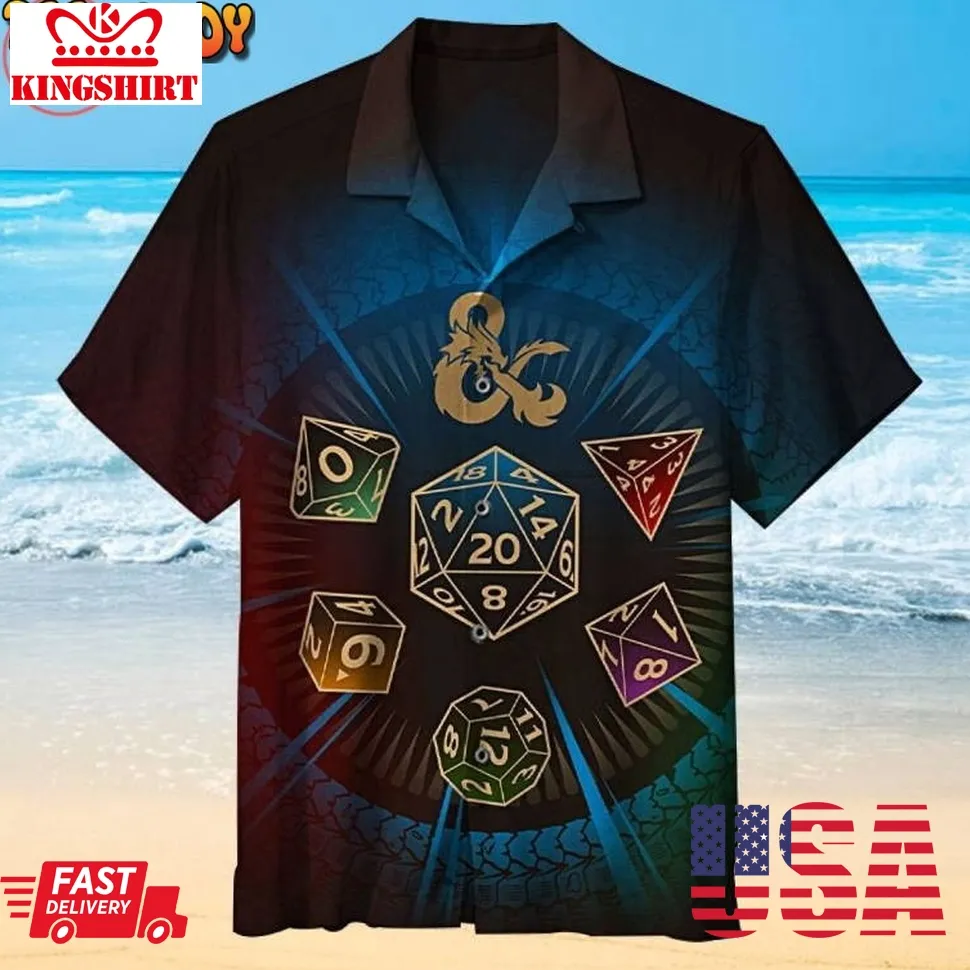Dice Game Hawaiian Shirt Plus Size
