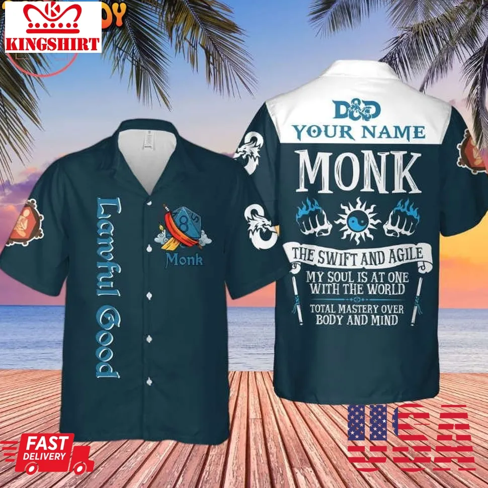 Dnd Lawful Good Custom Hawaiian Shirt Plus Size