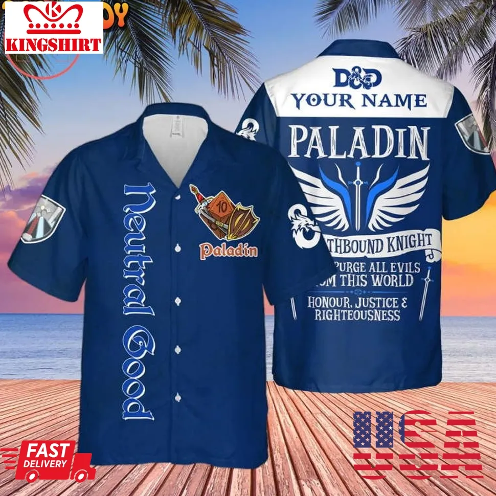 Dnd Neutral Good Custom Hawaiian Shirt Plus Size