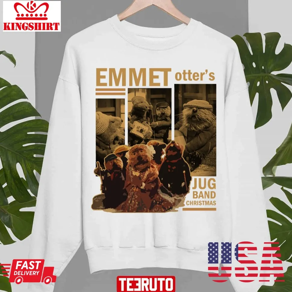 Emmet Otter Emmet Otters Retro Jug Band Unisex T Shirt Plus Size