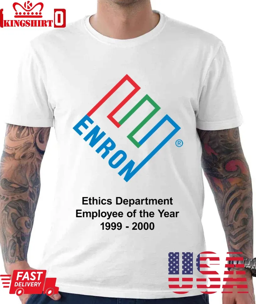 Enron Ethics Department Employee Of The Year Unisex T Shirt Plus Size