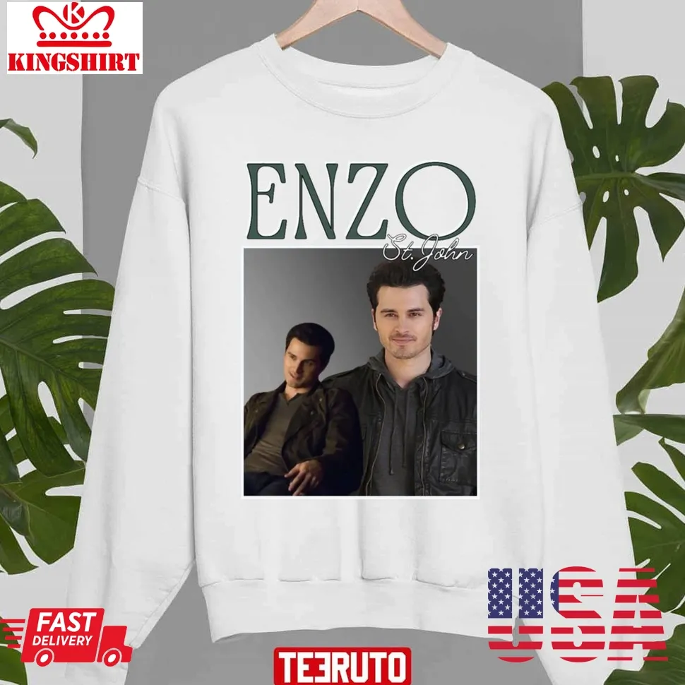 Enzo St John Vintage Heartthrob Unisex T Shirt Unisex Tshirt