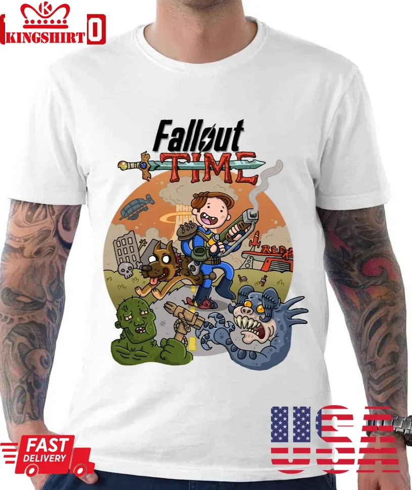 Fallout Time Unisex T Shirt Size up S to 4XL