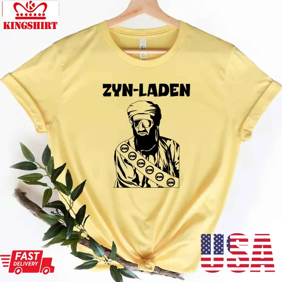 Flag Joke Zyn Laden Unisex T Shirt Unisex Tshirt