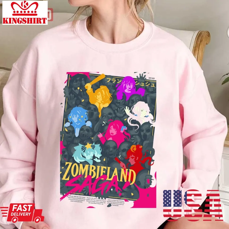 Game Art Zombieland Saga Unisex Sweatshirt Unisex Tshirt