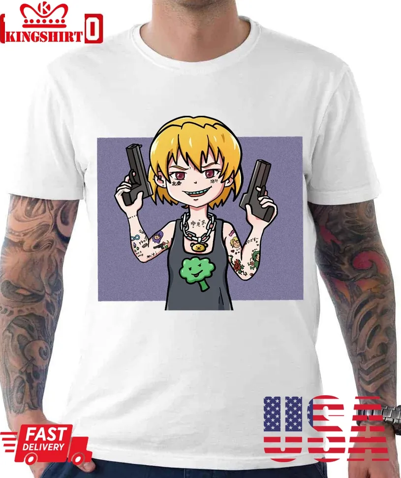 Gangster Satoko Hojo With A Guns Unisex T Shirt Plus Size
