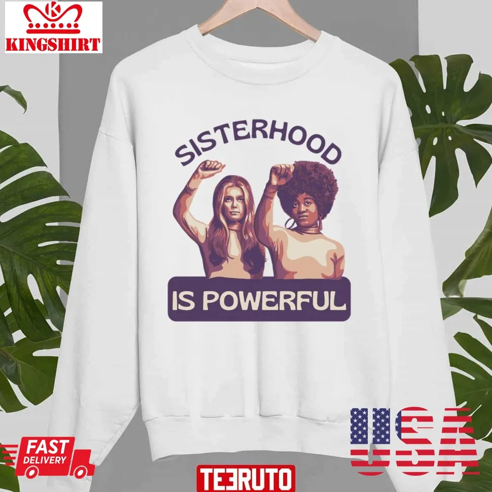 Gloria Steinem And Angela Davis Sisterhood Unisex Sweatshirt Plus Size