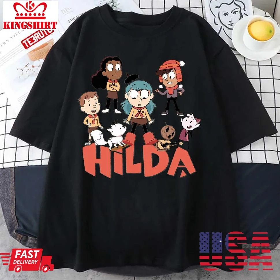 Hilda Netflix New Season Unisex T Shirt Plus Size