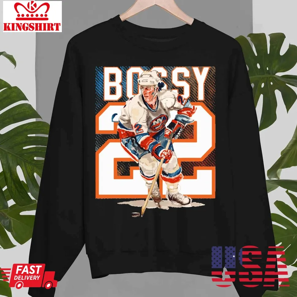 Hockey Legend Mike Bossy Unisex Sweatshirt Plus Size