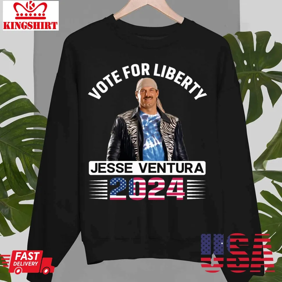 Jesse Ventura For President 2024 Unisex Sweatshirt