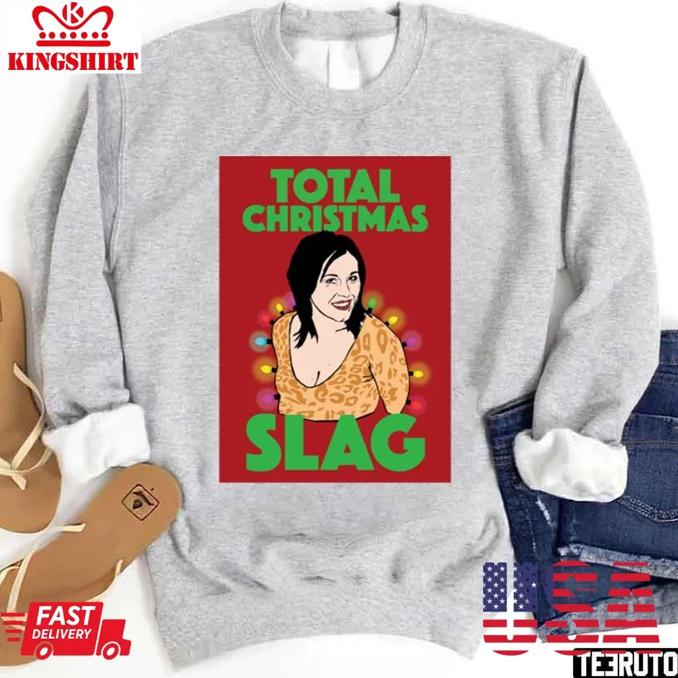 Kat Slater Total Christmas Slag Eastenders Jessie Wallace Unisex T Shirt