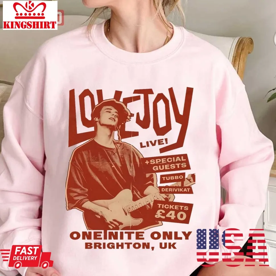 Lovejoy Concert Uk 2024 Tour Unisex Sweatshirt