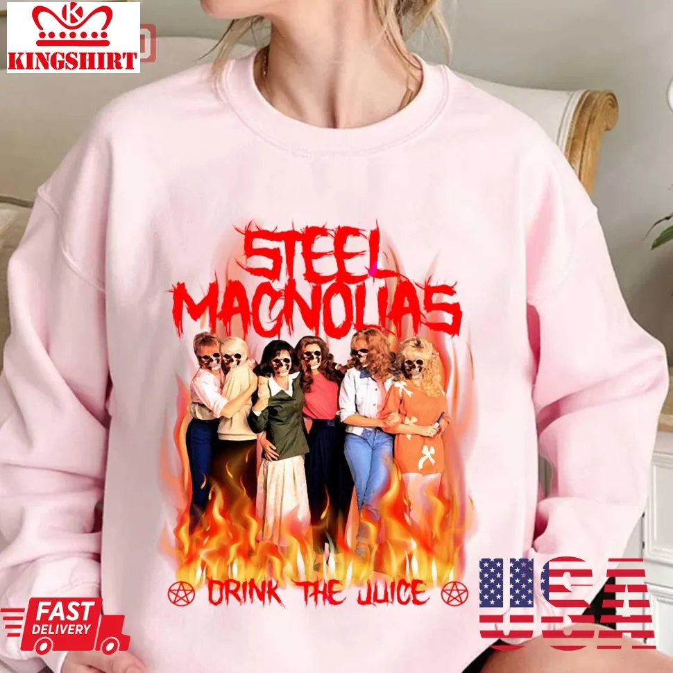 Magnolias Drink Your Juice! Perfect Xmas Unisex Sweatshirt