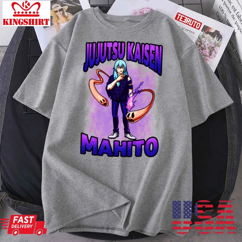 Mahito Purple Power Jujutsu Kaisen Unisex T Shirt