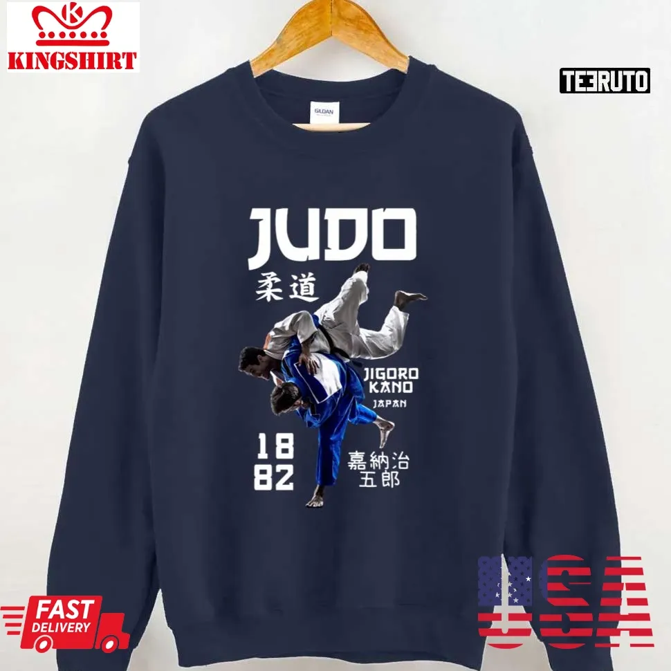 Mens Best Japanese Judo Est 1882 Japan By Jigoro Kano Unisex Sweatshirt