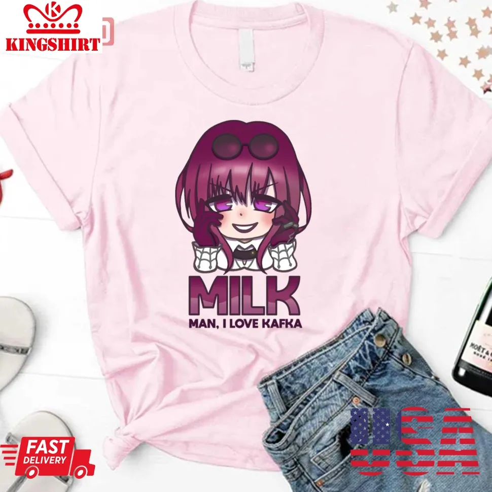Milk Man I Love Kafka Honkai Star Rail Unisex T Shirt