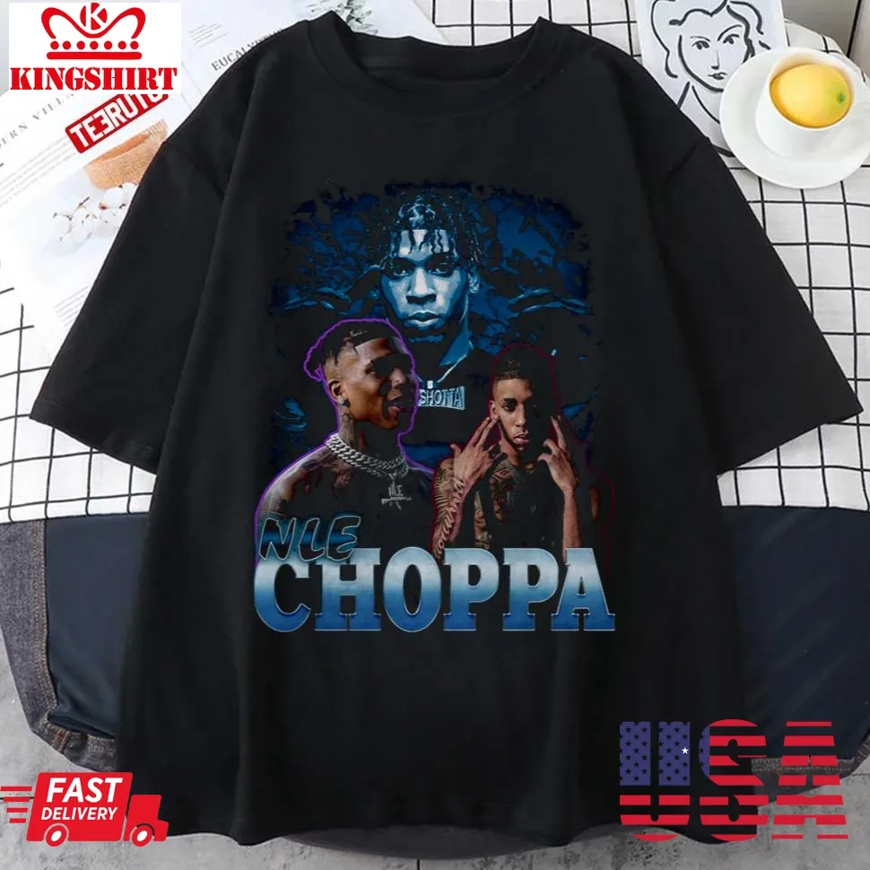 Nle Choppa Vintage Rap Music Unisex T Shirt
