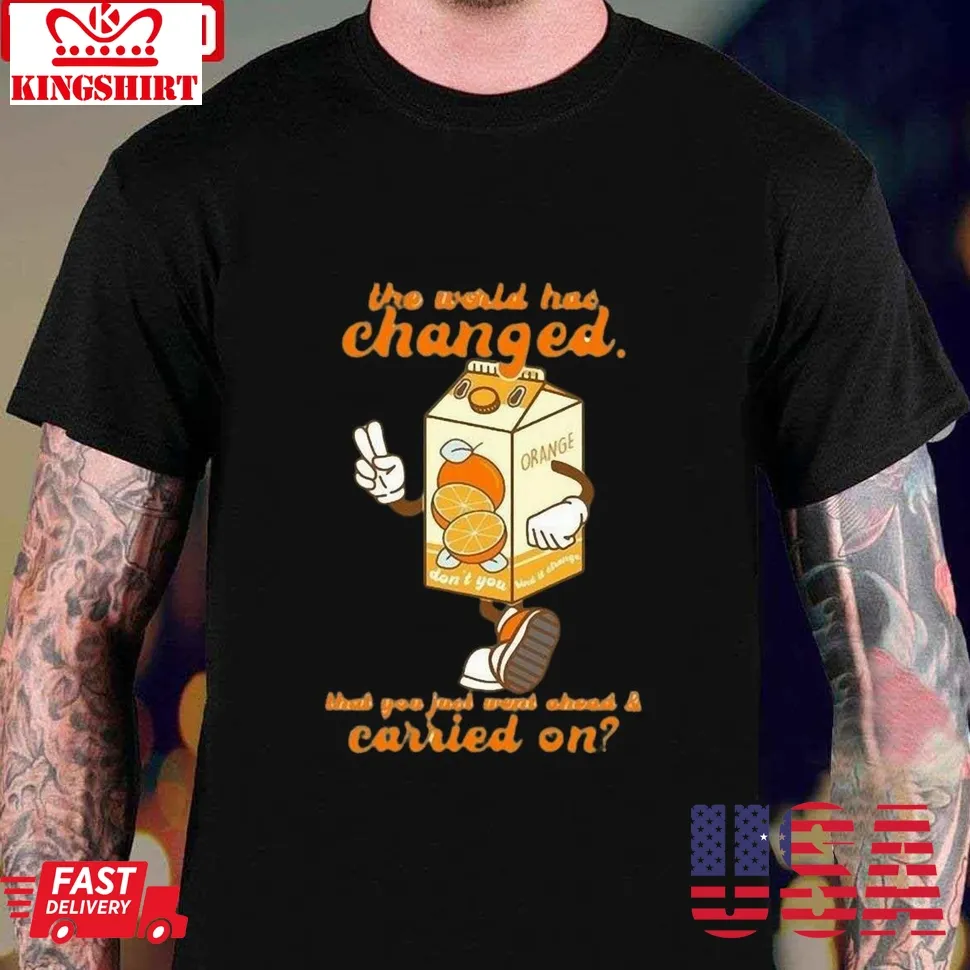 Noah Kahan Orange Juice Unisex T Shirt