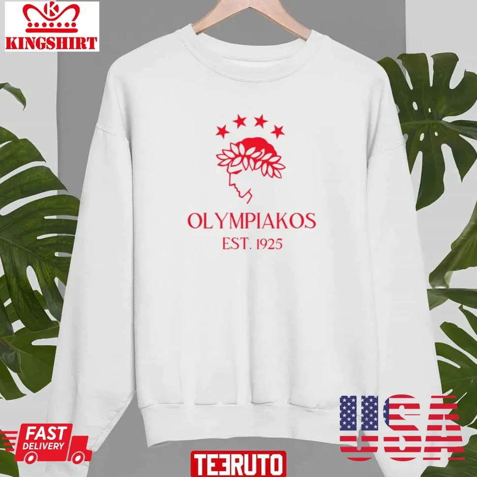 Olympiakos Red Unisex Sweatshirt