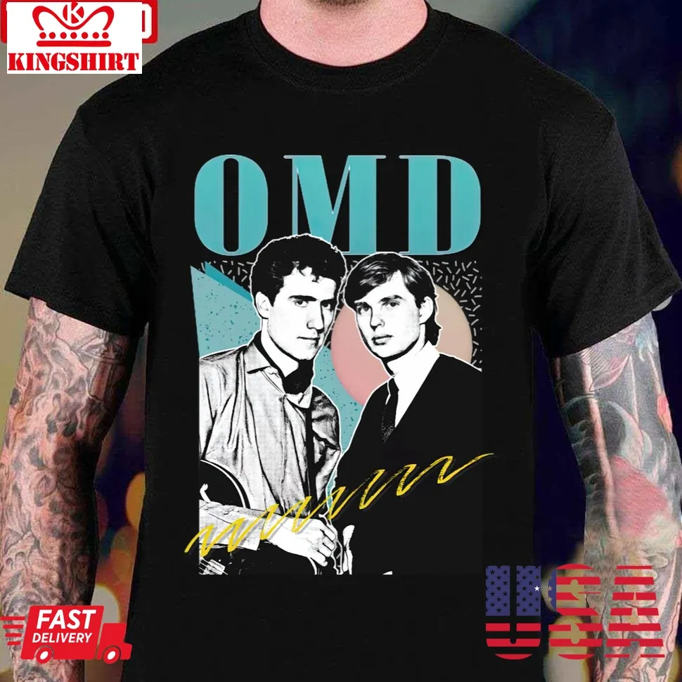 Omd Original Retro Tribute Erasure Unisex Sweatshirt
