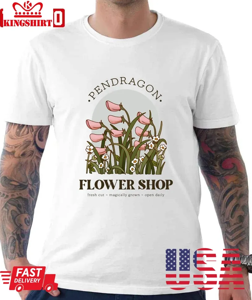 Pendragon Flower Shop Howl's Moving Castle Unisex T Shirt