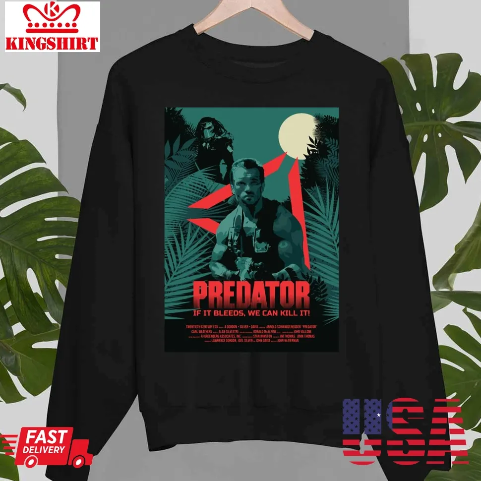 Predator Goblin King, David Bowie Unisex Sweatshirt