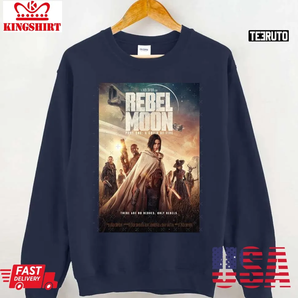 Rebel Moon Graphic Unisex T Shirt