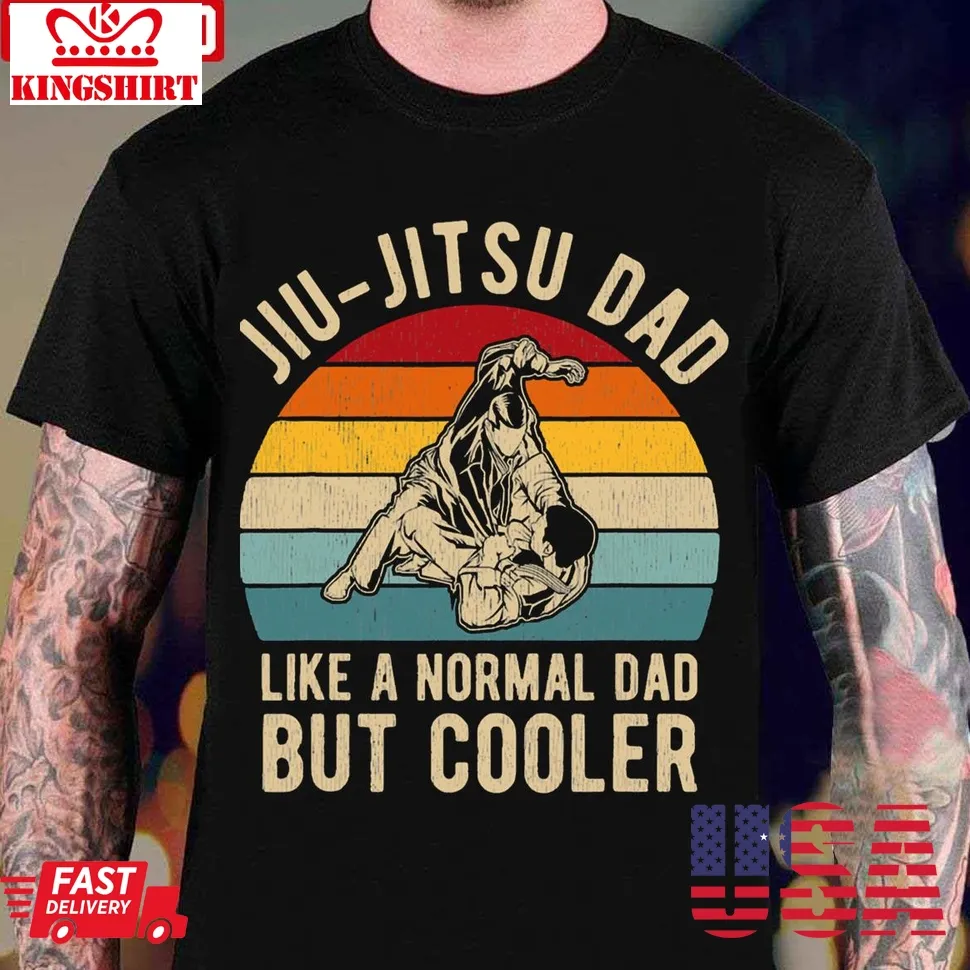 Retro Jiu Jitsu Dad Bjj Men Father Vintage Unisex Sweatshirt