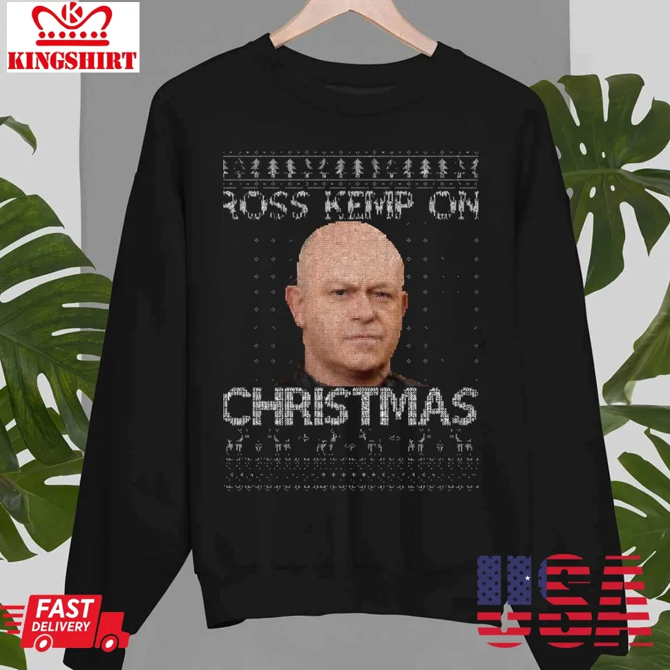 Ross Kemp On Eastenders Christmas Knit Unisex T Shirt
