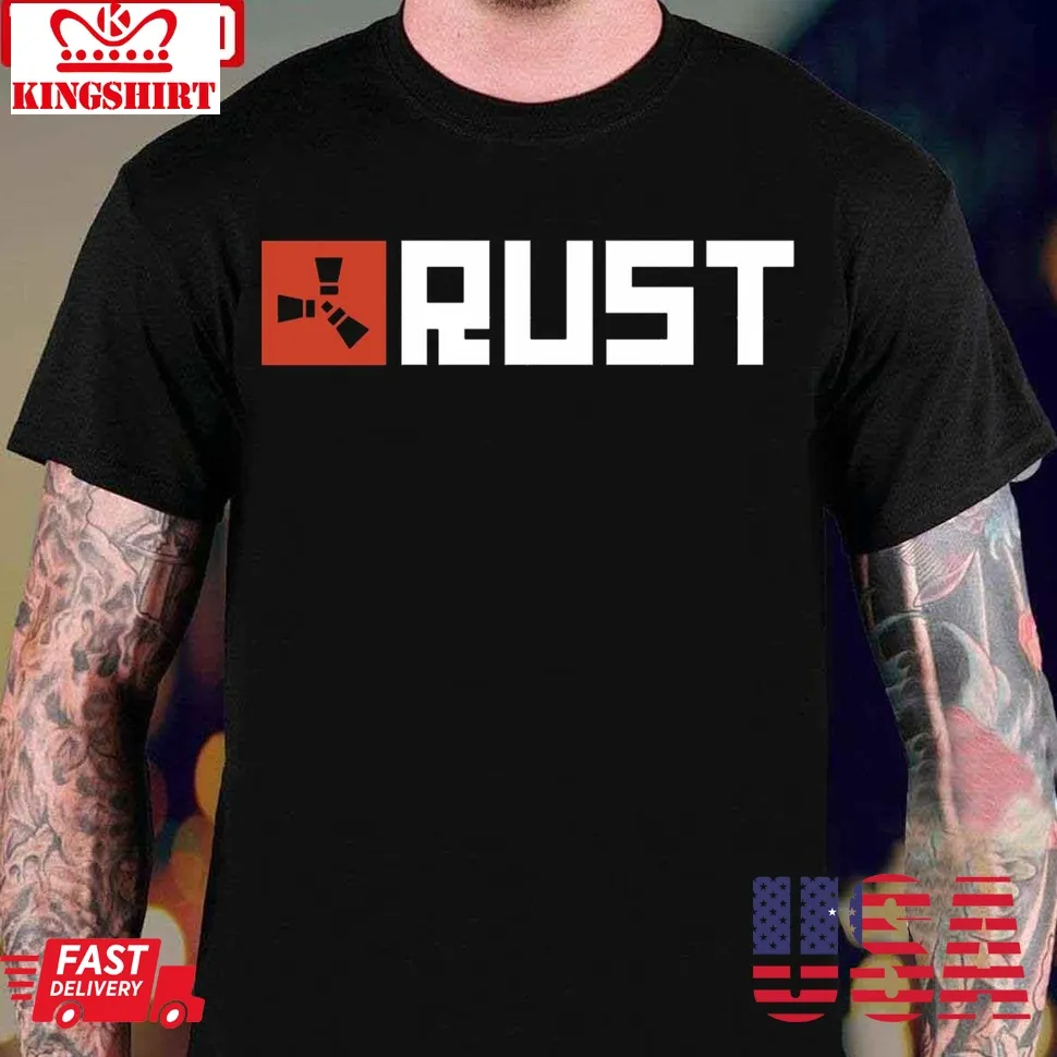 Rust Game Logo Unisex T Shirt