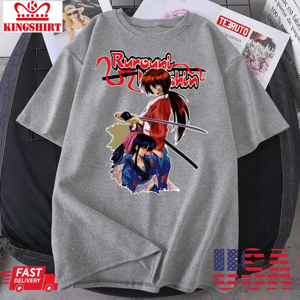 Sagara Samurai Mesaito Rurouni Kenshin Unisex T Shirt