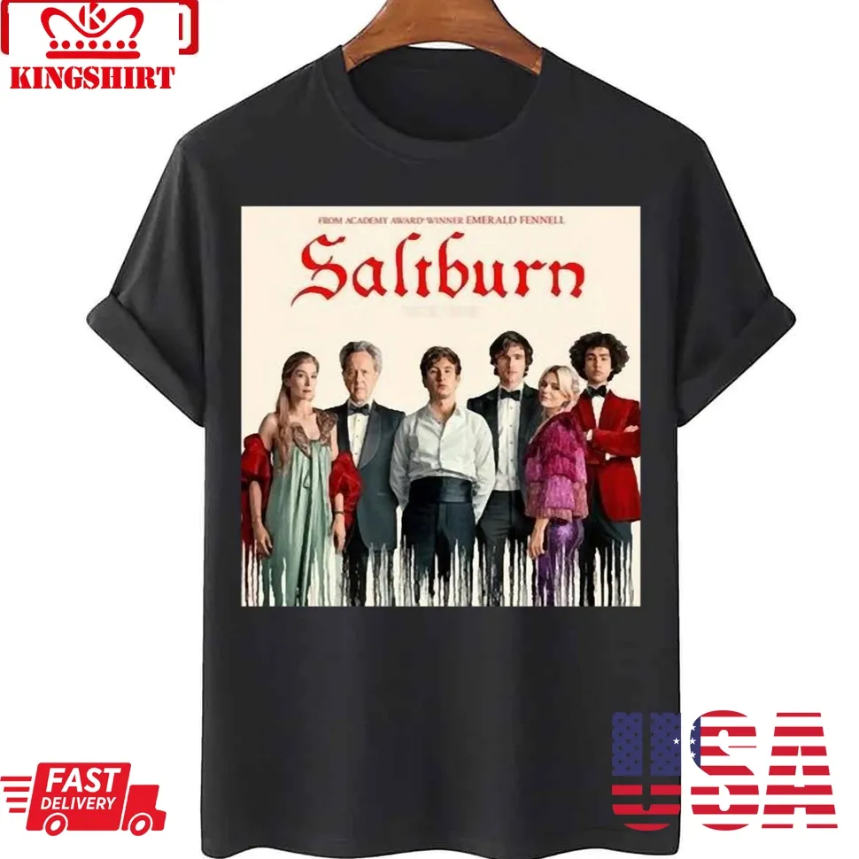 Saltburn Movie All Cast Unisex T Shirt