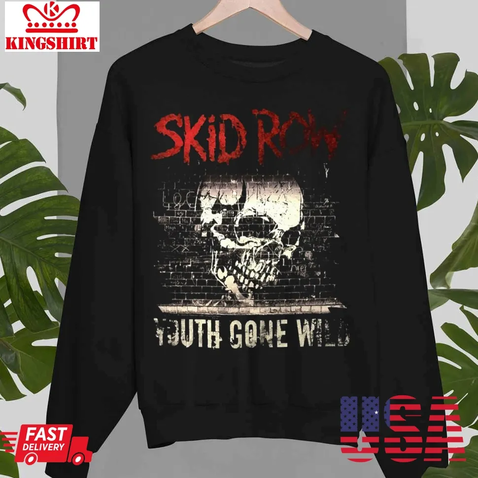 Skid Row Youth Gone Wild Art Unisex Sweatshirt