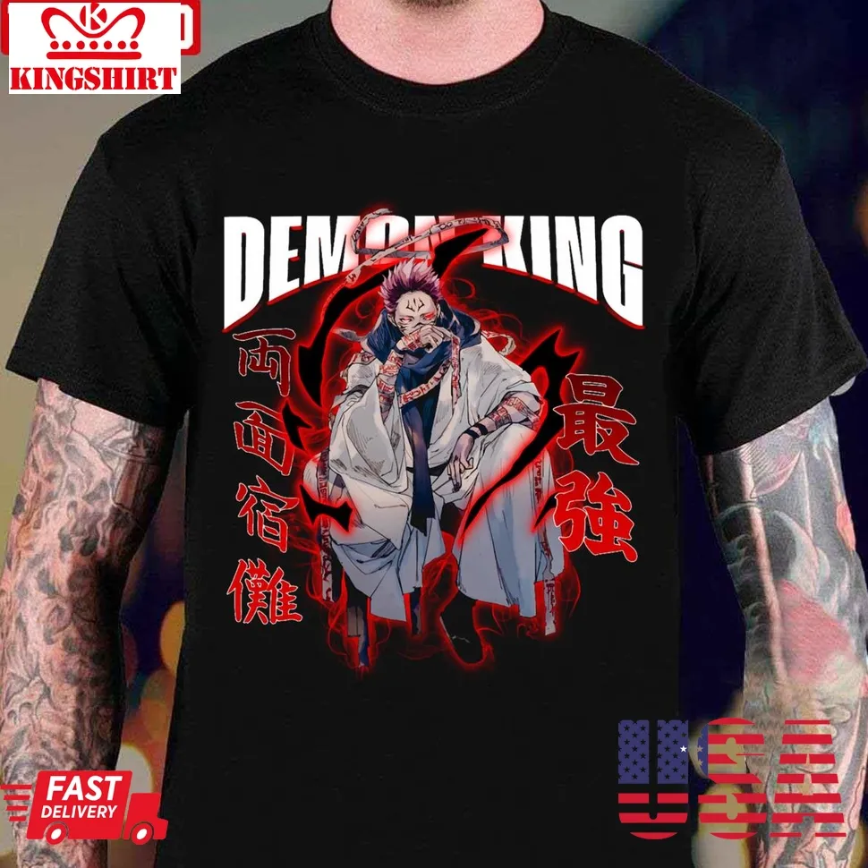 Sukuna Demon King Jujutsu Kaisen Unisex T Shirt