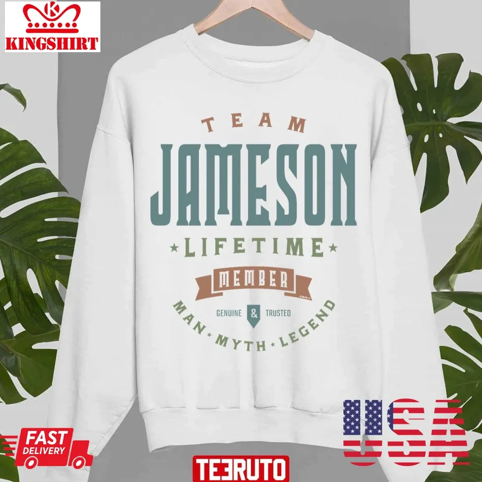 Team Jameson Lifetime Jameson Black Unisex Sweatshirt
