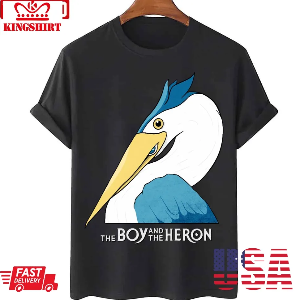 The Boy And The Heron Warawara Design Unisex T Shirt
