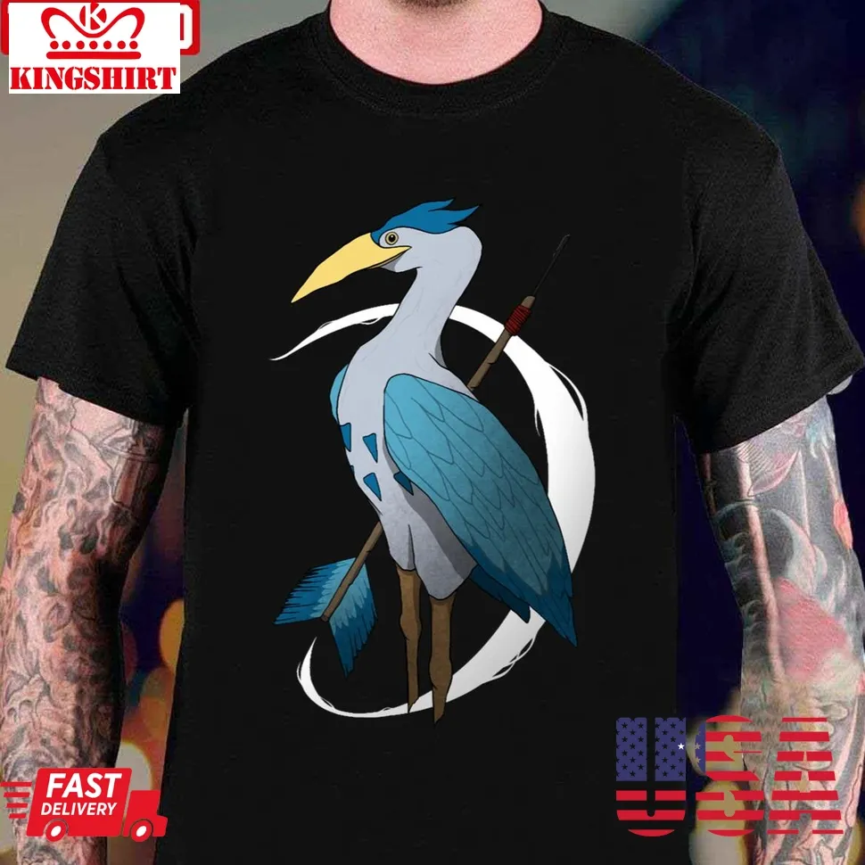 The Heron And Arrow 7 Unisex T Shirt
