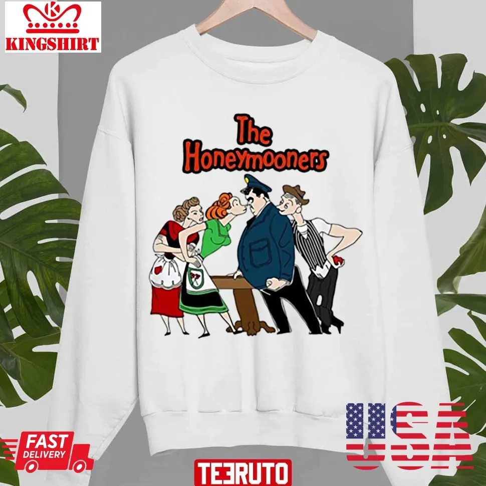 The Honeymooners Cartoon Art Unisex Sweatshirt
