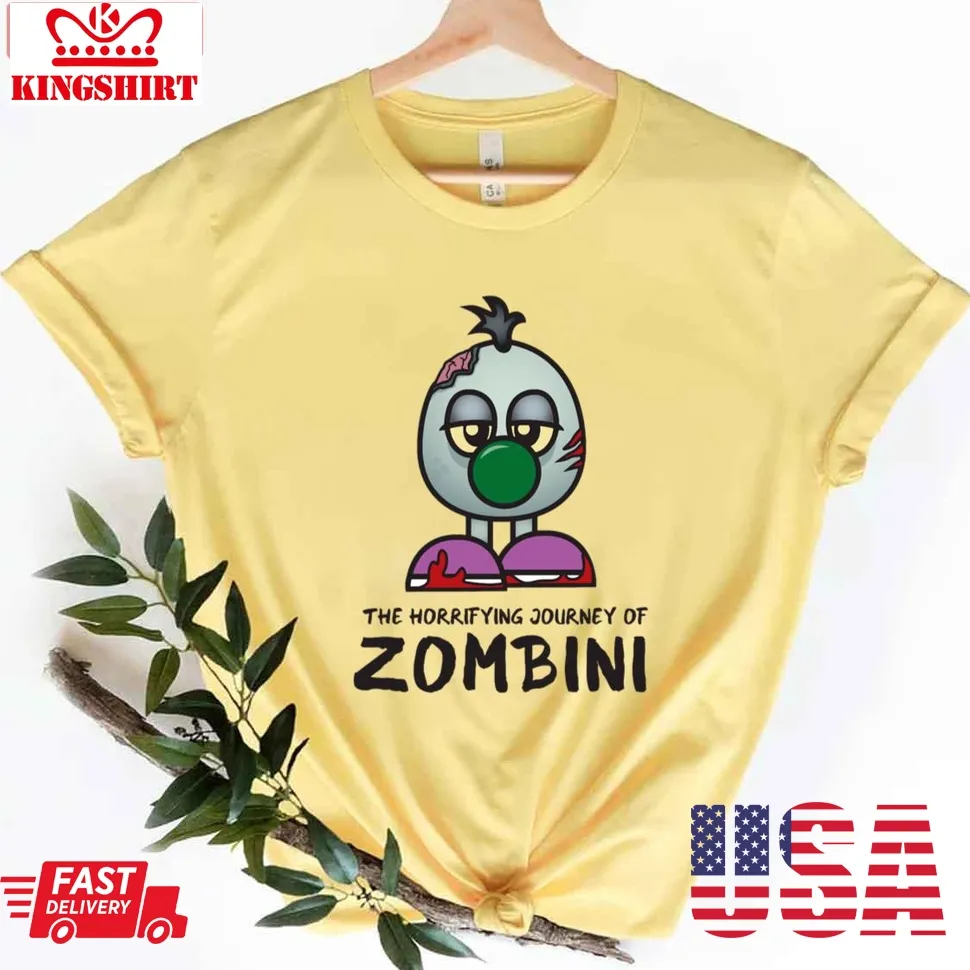 The Horrifying Journey Of Zombini Unisex T Shirt