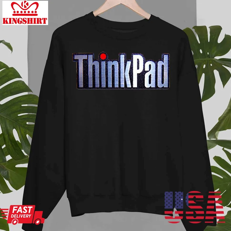 Thinkpad Logo Realistic Unisex Sweatshirt