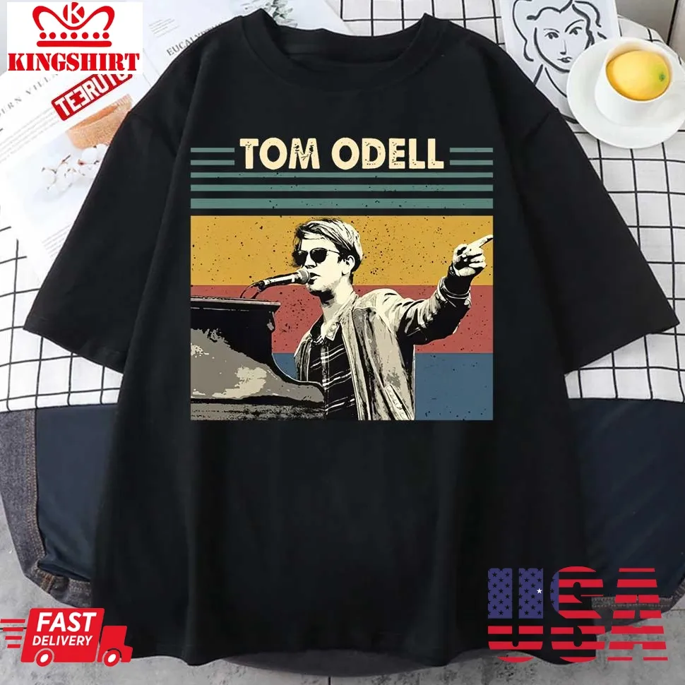 Tom Odell Vintage Retro Unisex T Shirt