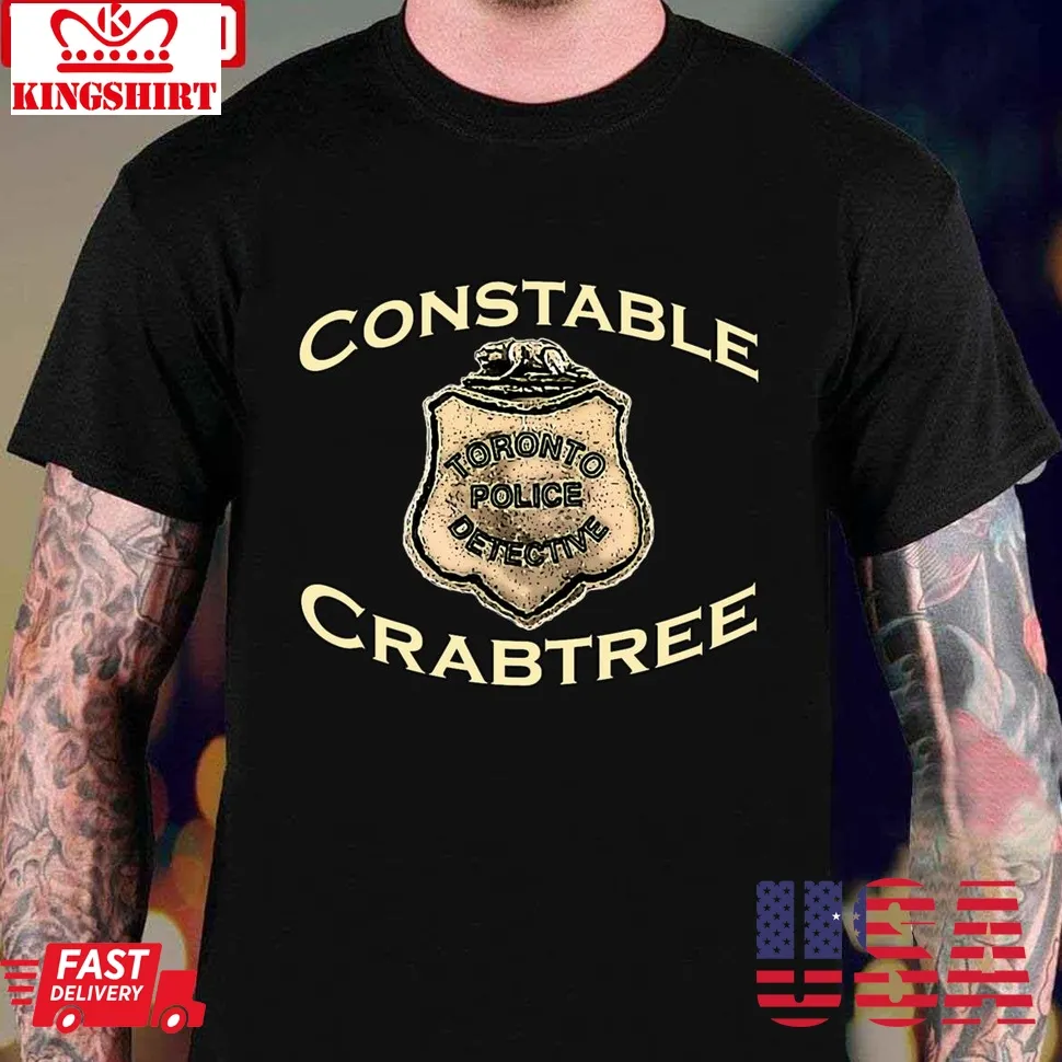 Toronto Constabulary Constable George Crabtree Murdoch Inspired Unisex T Shirt
