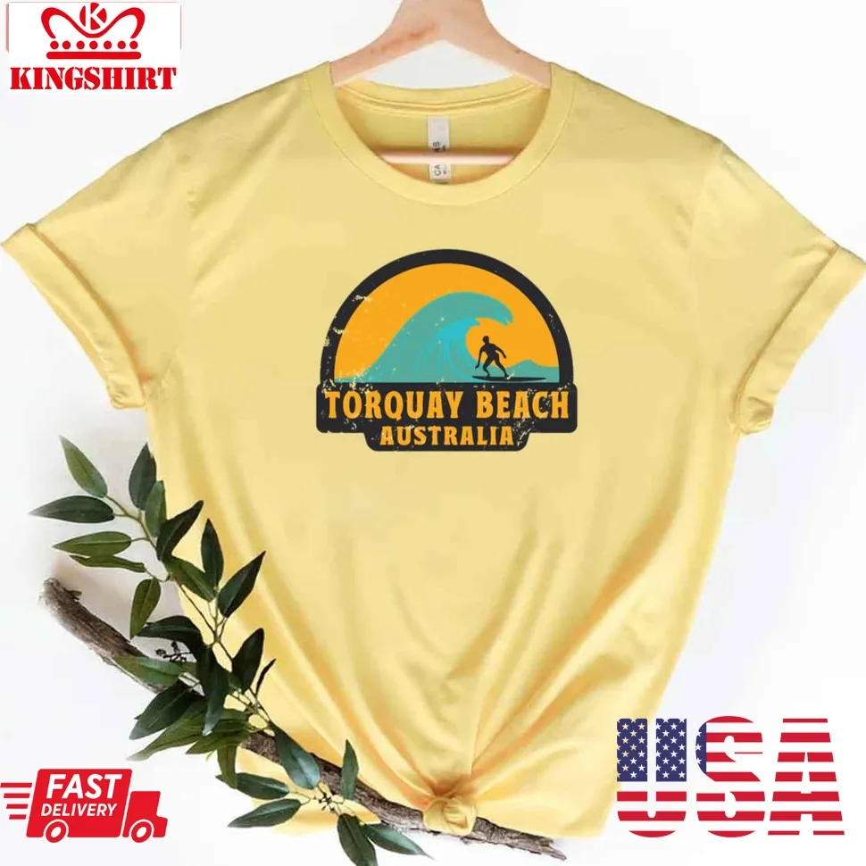 Torquay Surf Beach Australia Unisex T Shirt