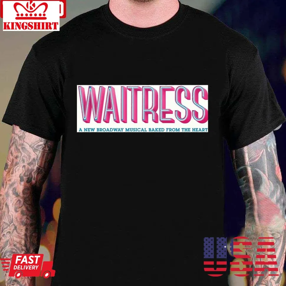 Waitress The Musical Logo Tshirt Unisex T Shirt