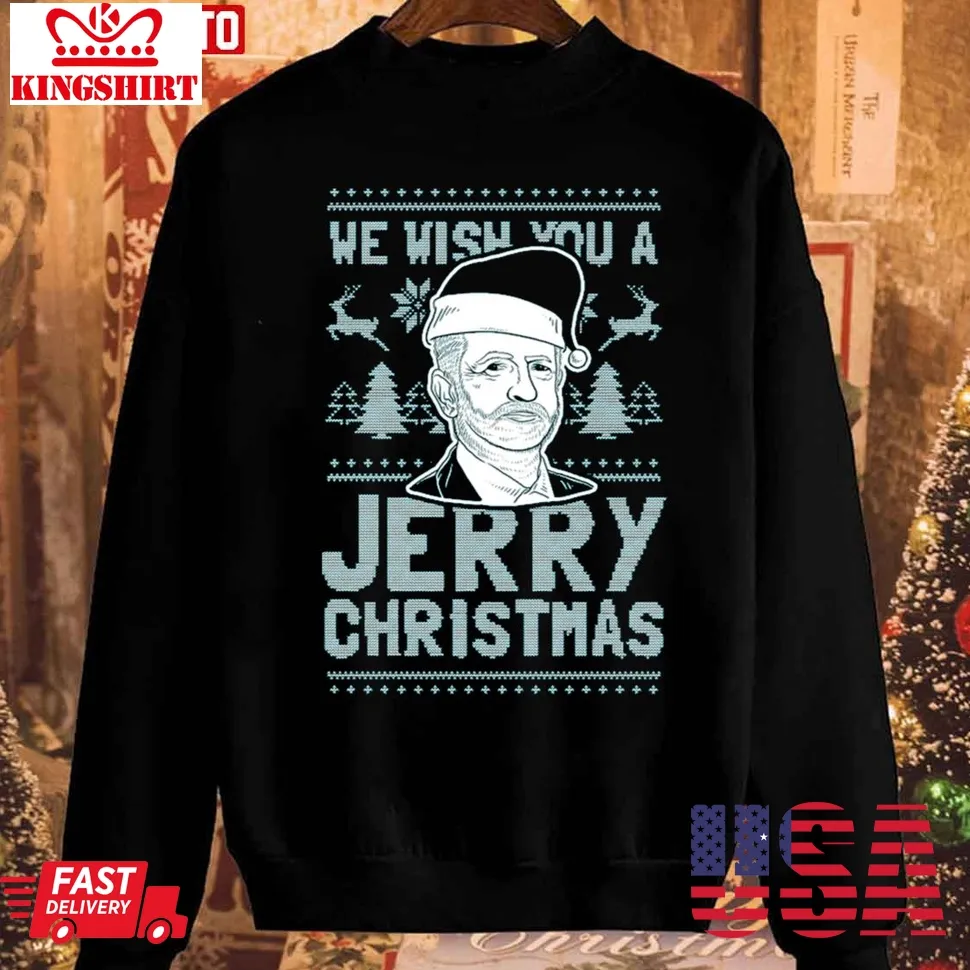 We Wish You A Jerry Christmas Unisex Sweatshirt Plus Size