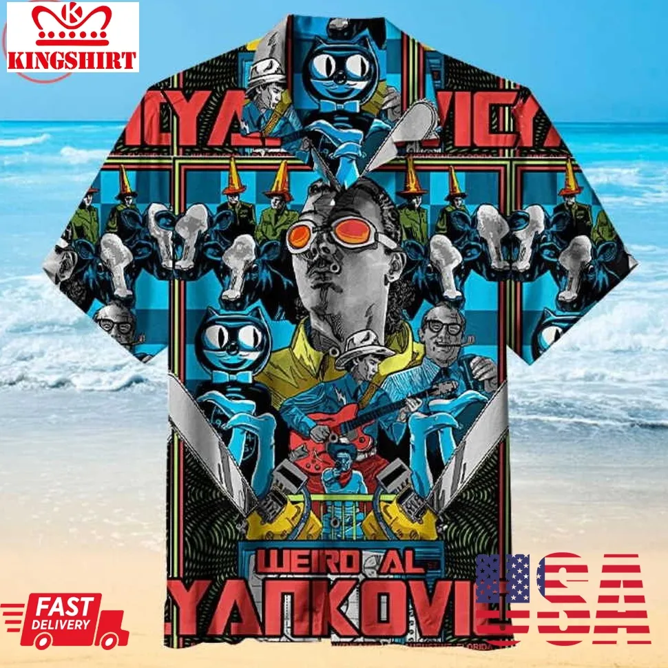 Weird Al Yankovic Hawaiian Shirt Unisex Tshirt